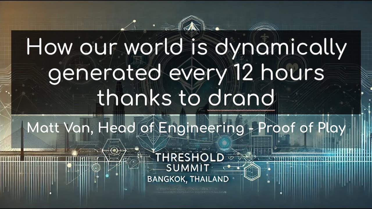 Dynamically Generating Our World Every 12 Hours with drand